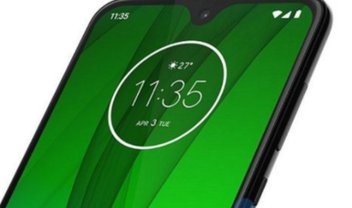 Primeira imagem vazada do Moto G7 confirma notch em formato de gota