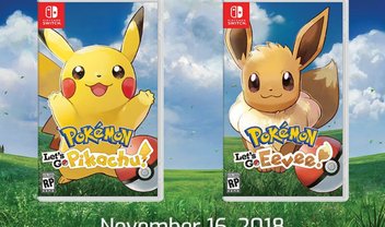 Pokémon Let’s Go vende 3 milhões de unidades vendidas na semana de estreia