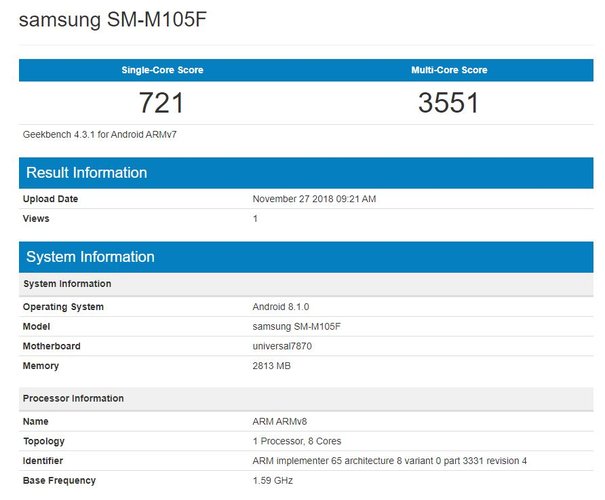 galaxy m10