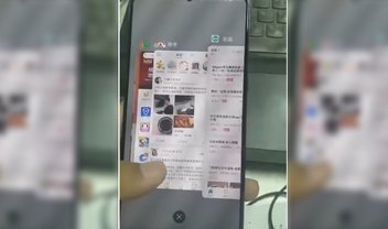 Vídeo mostra novo Lenovo Z5s com buraco na tela