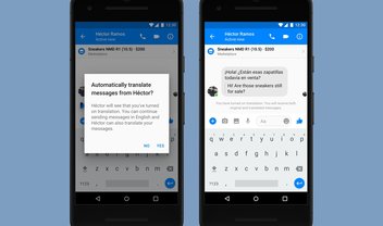 Facebook Messenger agora traduz mensagens para o português