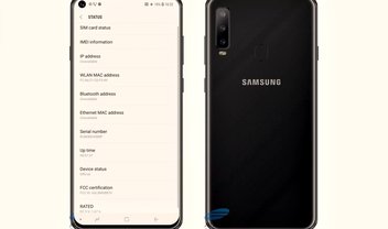 Samsung confirma “buraco” na tela do Galaxy A8s e data de lançamento