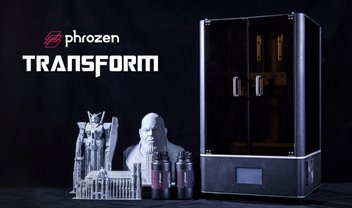 Phrozen anuncia a Transform, sua nova impressora 3D de LCD