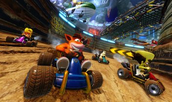 Crash Team Racing Nitro Fueled vai contar com pistas e veículos inéditos