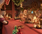 Nova atualização de Sea of Thieves trará o Natal para os piratas