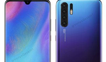 Huawei P30 Pro aparece com 4 câmeras em renderização baseada em vazamentos