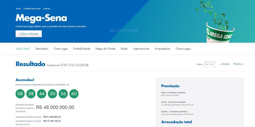 Mega Loterias: Aposte agora na melhor Loteria Online