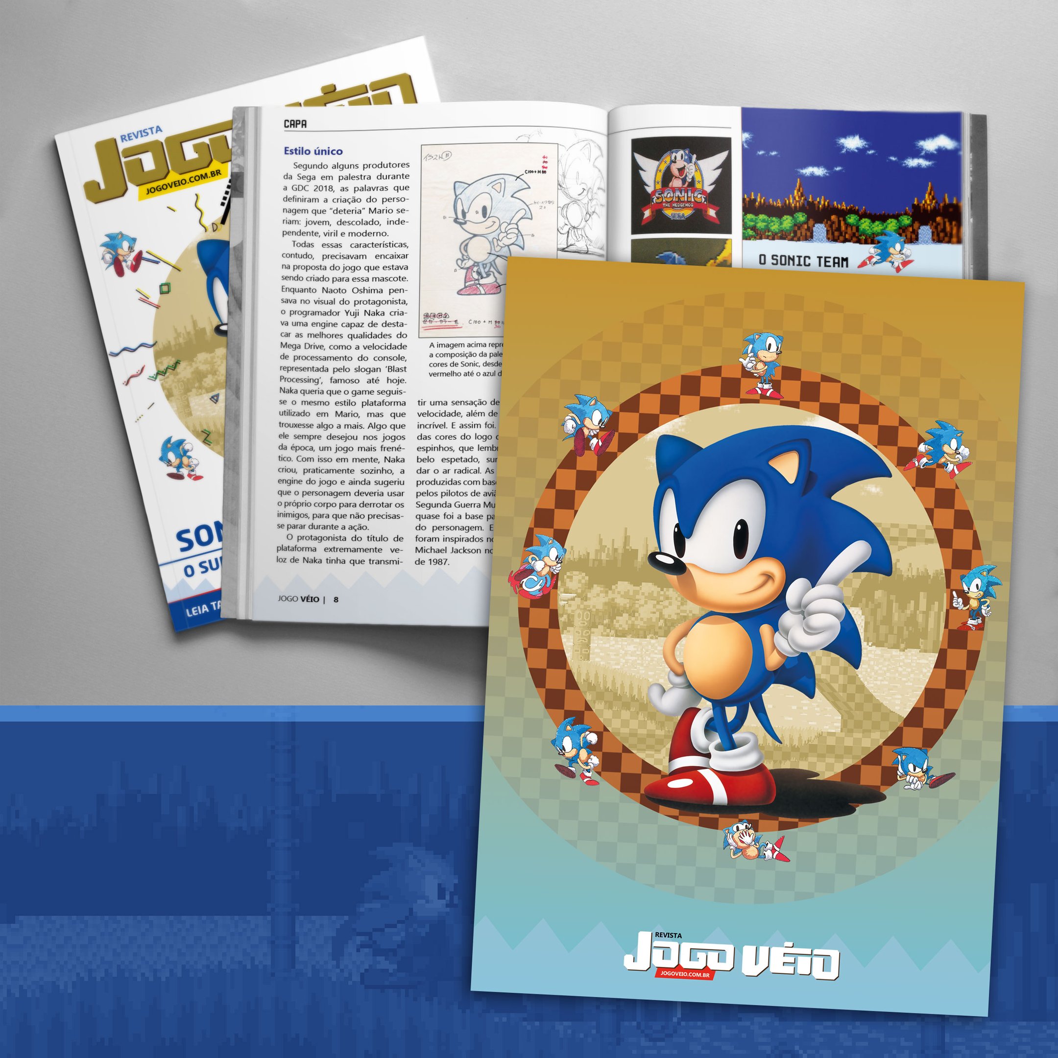 Revista Jogo Véio Nº 4 - Sonic