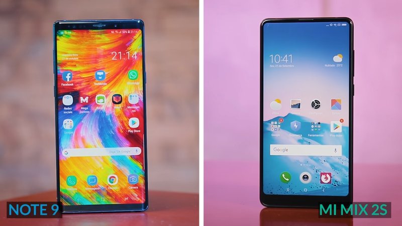 Mi Mix 2s vs Galaxy Note 9