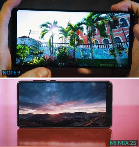 Mi Mix 2s vs Galaxy Note 9