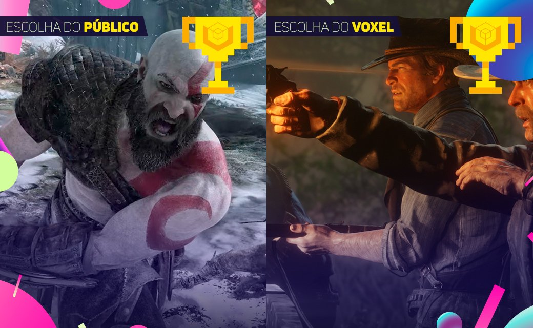 Melhores do Ano Voxel 2018: os vencedores!