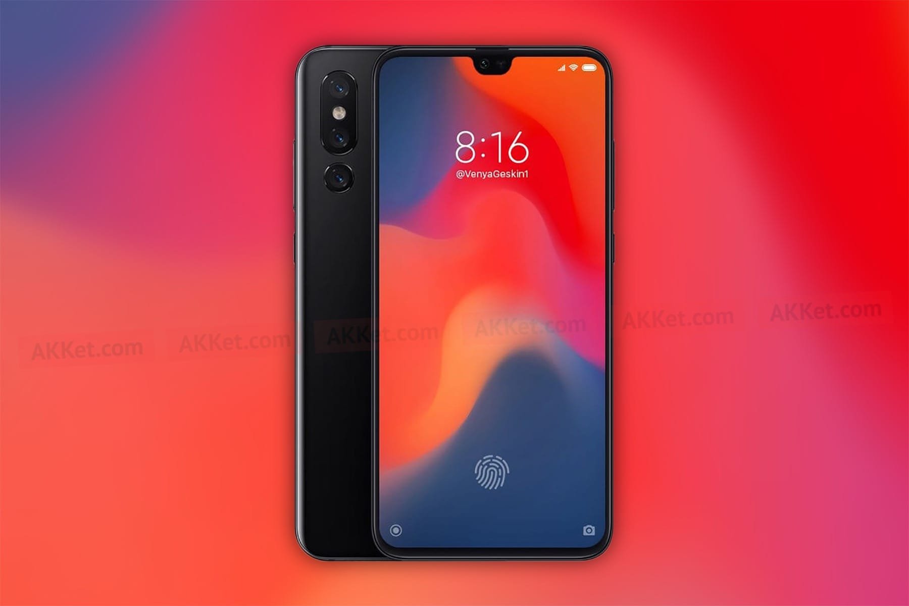 Xiaomi Mi 9 conceito