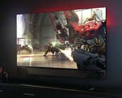 HP lança monitor gamer de 65 polegadas com barra de som embutida