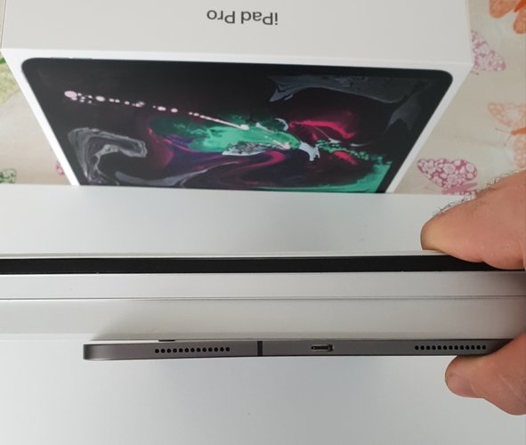 iPad Pro torto entortado bent