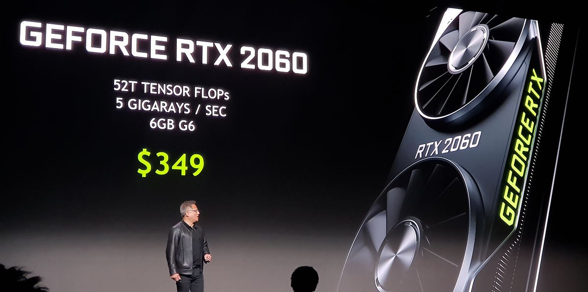 RTX 2060 por 350 dólares