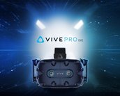 HTC anuncia dois novos headsets de RV, o Vive Pro Eye e o Vive Cosmos