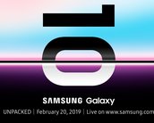 Samsung apresenta o Galaxy S10 em 20 de fevereiro