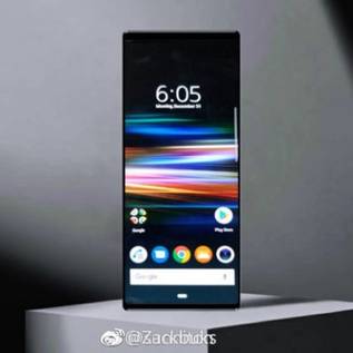 Imagem de Fotos reais de suposto Xperia XZ4 aparecem na web