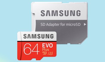 Em busca de mais memória? Micro SD Samsung de 64 GB está em ótima promoção