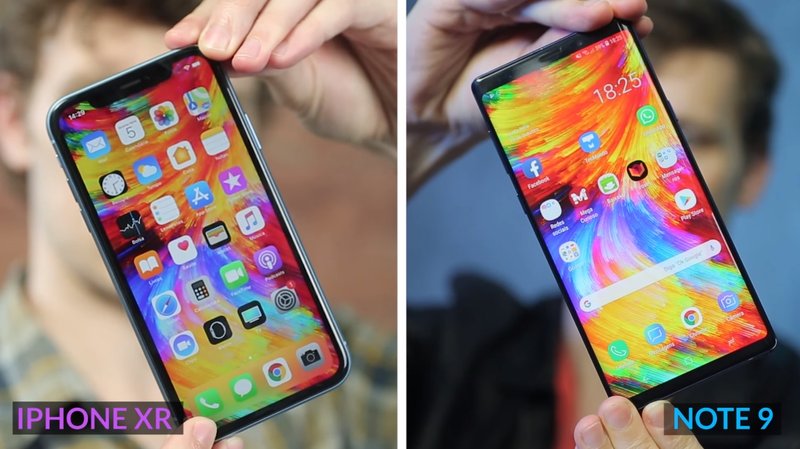 iPhone Xr vs Galaxy Note 9