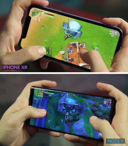 iPhone Xr vs Galaxy Note 9