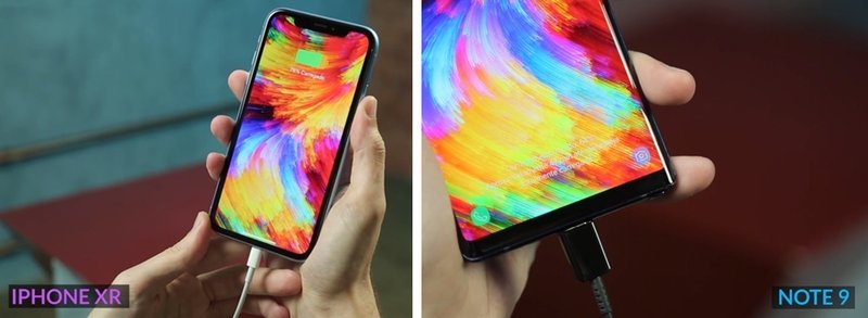 iPhone Xr vs Galaxy Note 9