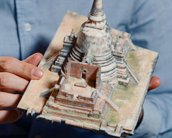 Google vem criando miniaturas em 3D de artefatos e locais da antiguidade