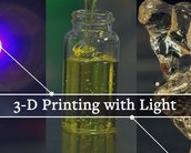 Impressora usa projeção luminosa para transformar gel em objetos 3D