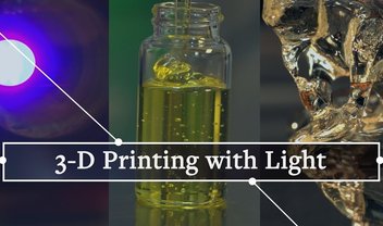 Impressora usa projeção luminosa para transformar gel em objetos 3D