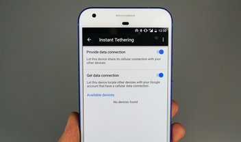 'Tethering instantâneo' do Chromebook chega para novos dispositivos