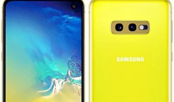 Mais perto: vazam imagens do Galaxy S10e na versão Canary Yellow