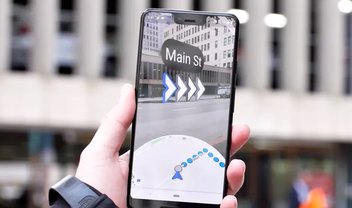 Google Maps começa testes de navegação usando Realidade Aumentada 