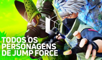 Quais os personagens de Jump Force?