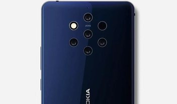 Nokia 9, primeiro celular com 5 câmeras na traseira, é homologado no FCC