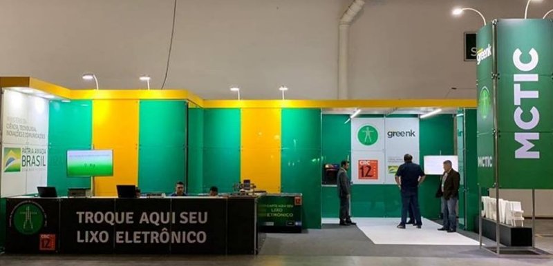 Um estande.