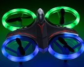 Cheio de LEDs e custando menos de R$ 70, este pode ser o seu primeiro drone