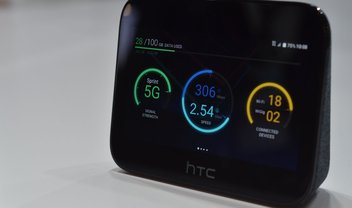 HTC lança modem 5G que serve como centro multimídia e carregador