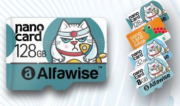 Em busca de memória? MicroSD da Alfawise de 128 GB está por apenas R$ 80