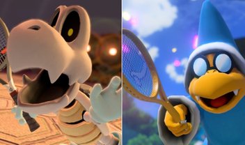 Torneios online de Mario Tennis Aces recebem Magikoopa e Dry Bones em breve