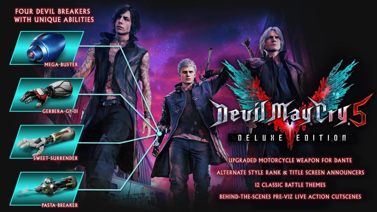 Pancadaria, 3 protagonistas e Devil Breakers: tudo sobre Devil May Cry 5