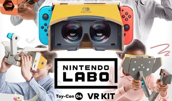 Nintendo Switch terá seu primeiro óculos VR com o Nintendo Labo em abril