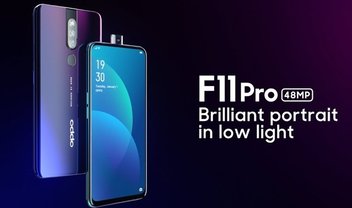 Oppo F11 Pro é anunciado sem notch e com câmera de 48 MP