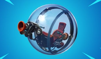 Fortnite ganha novo veículo com o formato de uma bola de hamsters gigante