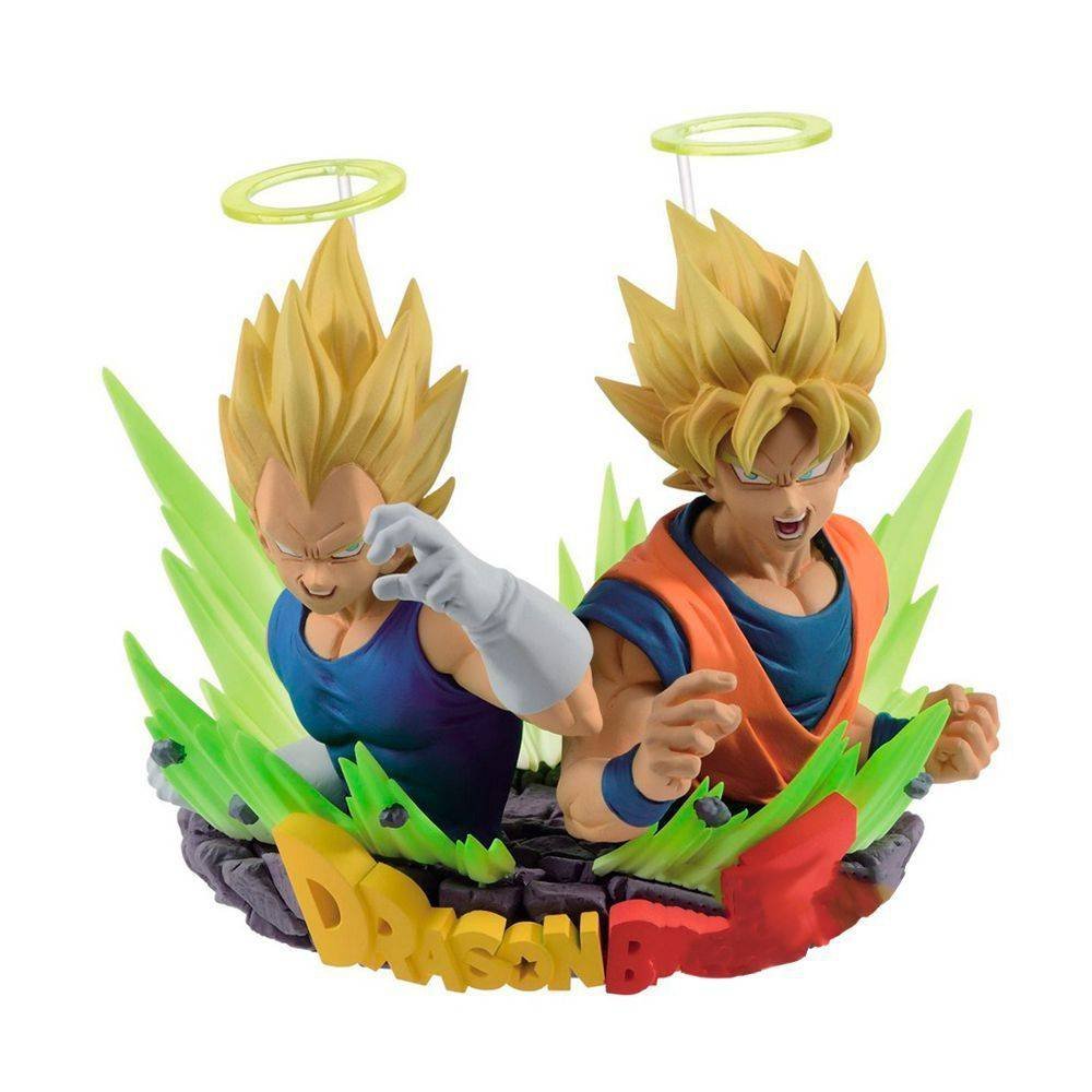 Quadro Decorativo Dragon Ball Z Goku Super Sayajin 2 Peças M17