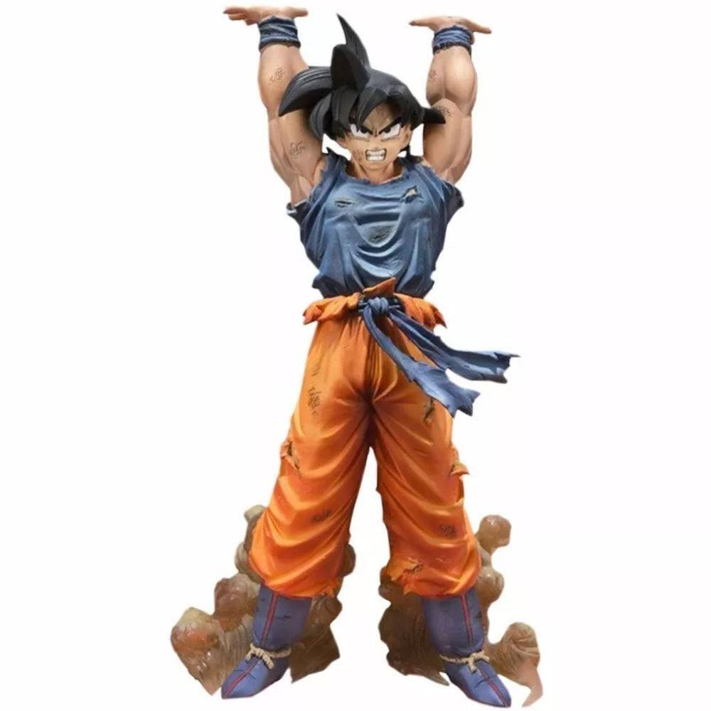 Quadro Decorativo Dragon Ball Goku Genki Dama Desenho Anime Com