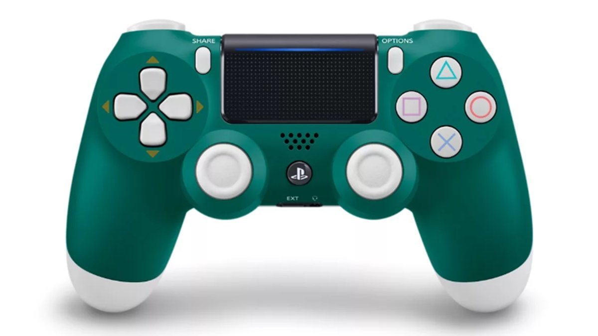 Sony anuncia DualShock 4 Alpine Green, verde com detalhes em branco