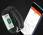 Receba alertas e monitore a saúde com a smartband Alfawise B7 Pro