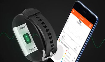 Receba alertas e monitore a saúde com a smartband Alfawise B7 Pro