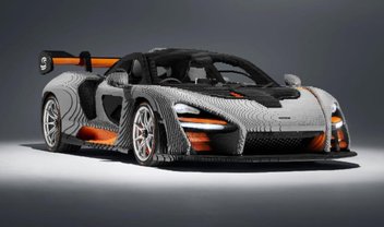 LEGO fez uma McLaren Senna em tamanho real usando 500 mil peças