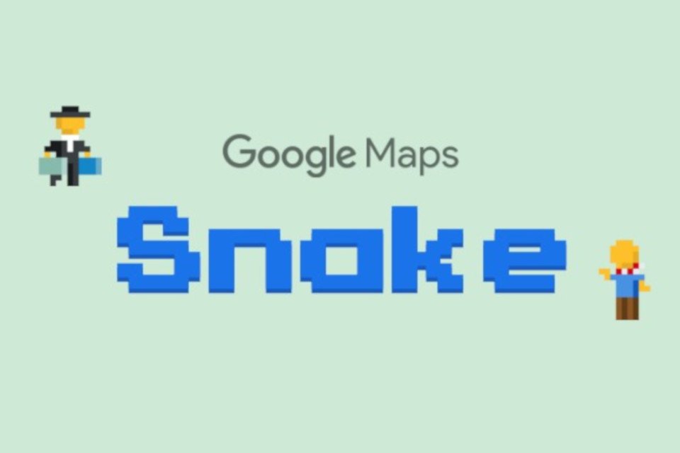 Google Maps ganha jogo da cobrinha no 1º de abril - TecMundo